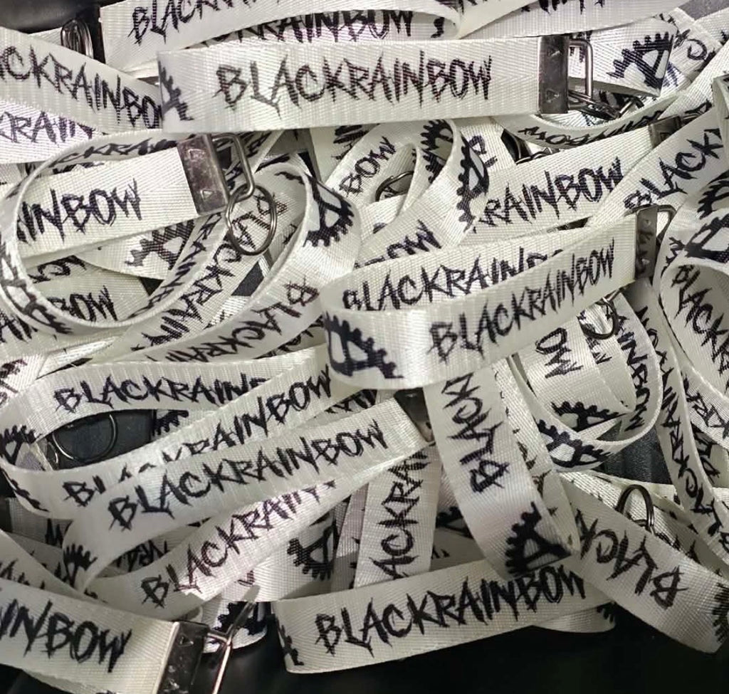 Black Metal Lanyard