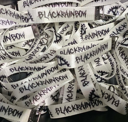 Black Metal Lanyard