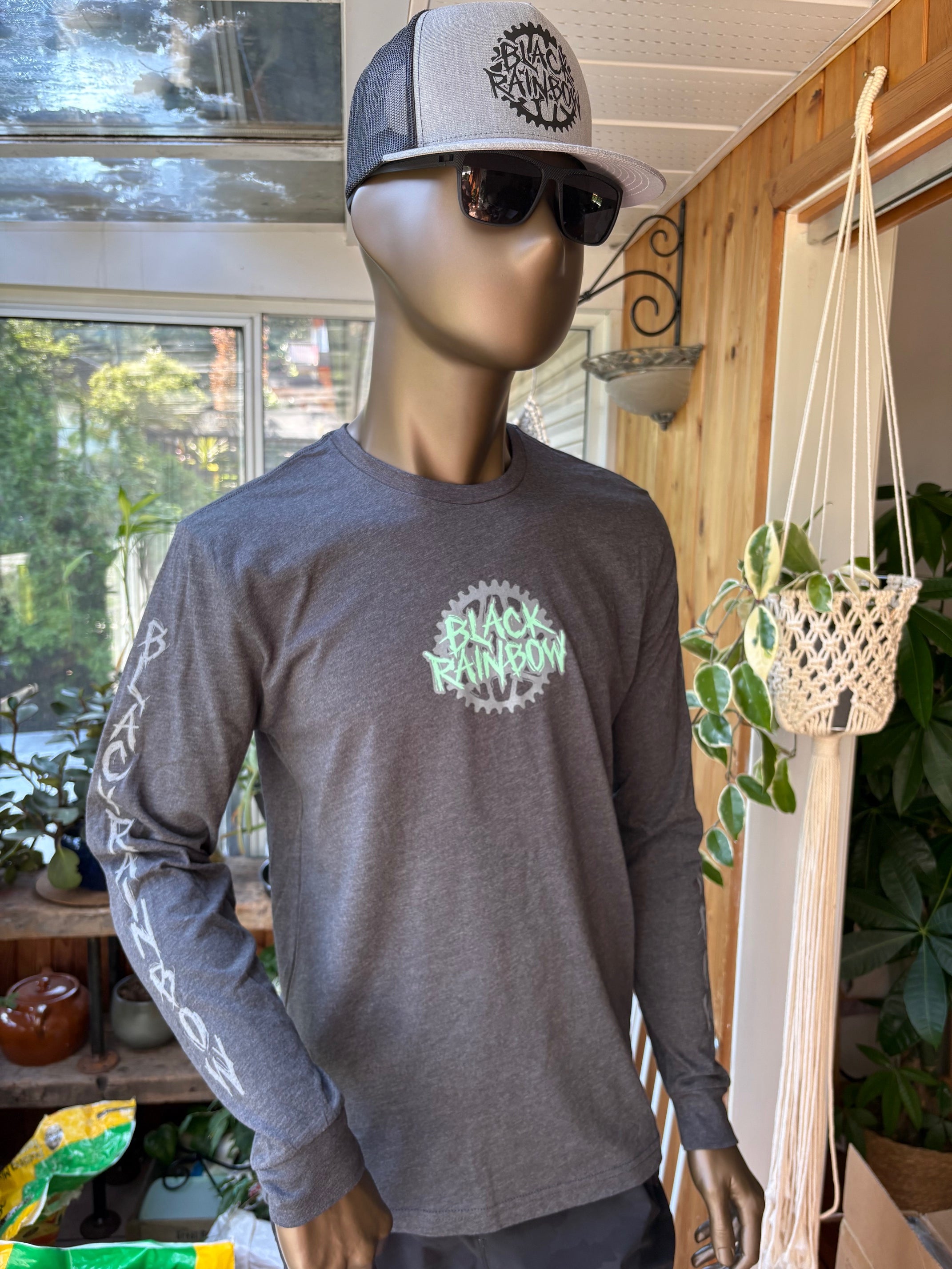 Long Sleeved T-shirt  MEDIUM SIZE ONLY LEFT!! - - TEAL COLLECTION -  (Jersey)