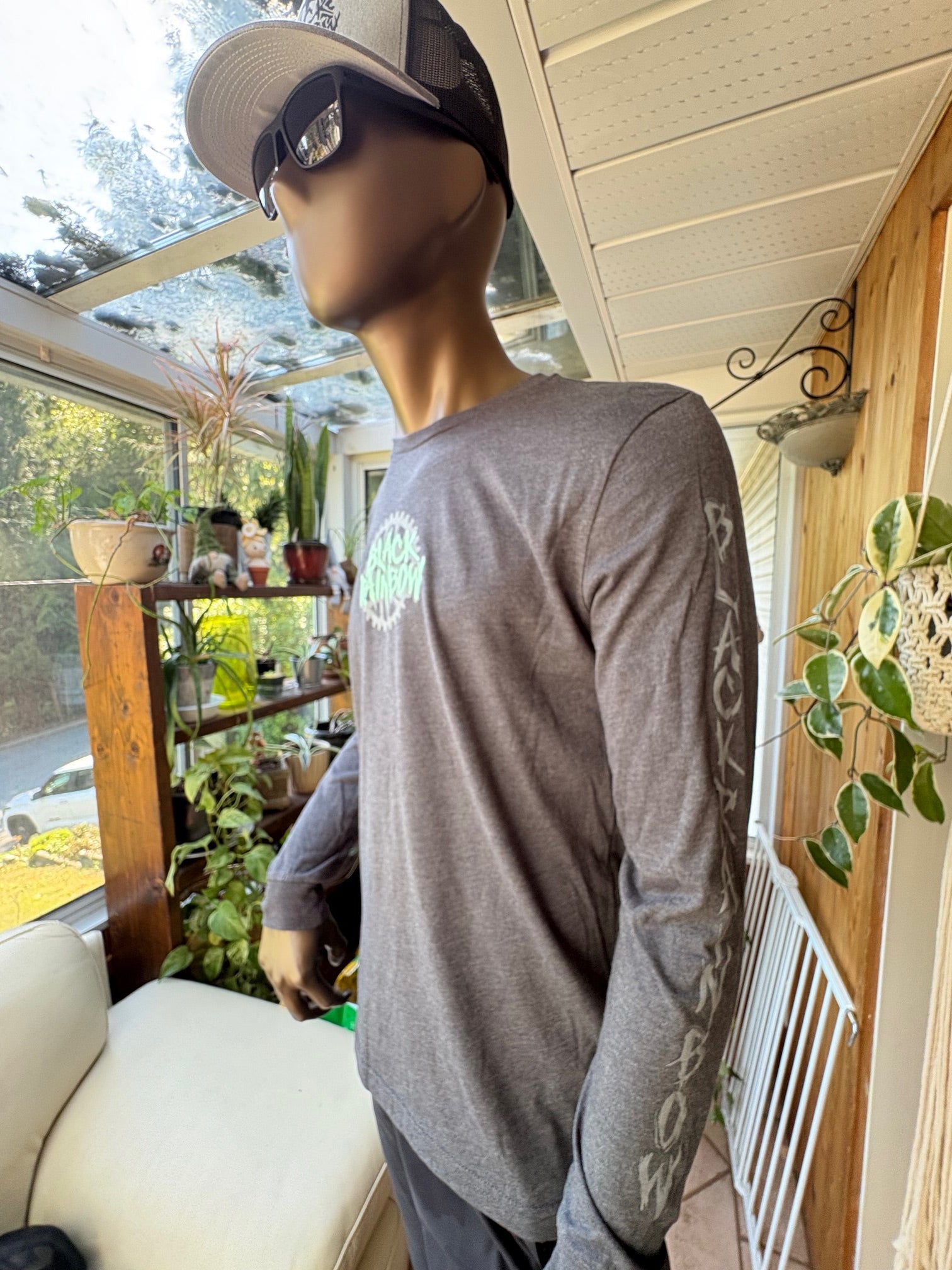 Long Sleeved T-shirt  MEDIUM SIZE ONLY LEFT!! - - TEAL COLLECTION -  (Jersey)