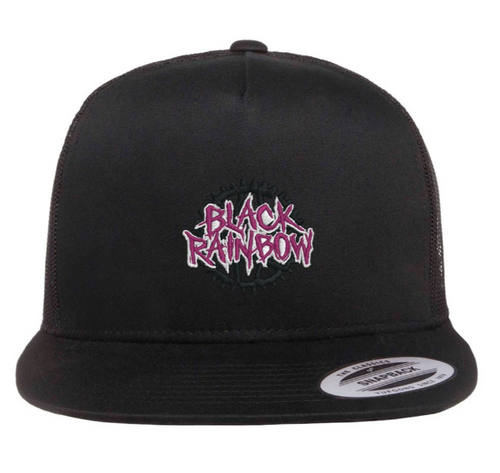 BR Trucker Hat - flat brim snap back