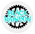 TEAL COLLECTION ROUND STICKERS - clear back