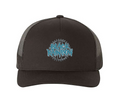 Trucker Hat - Snap back - Curved brim - Teal collection